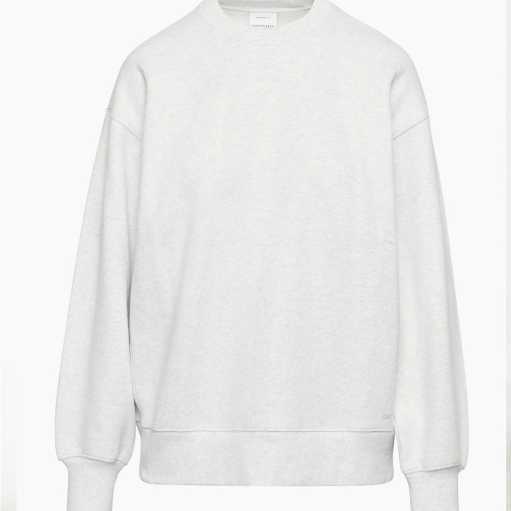 Aritzia Cozy Fleece Boyfriend Fit Crew Sweatshirt TNA version